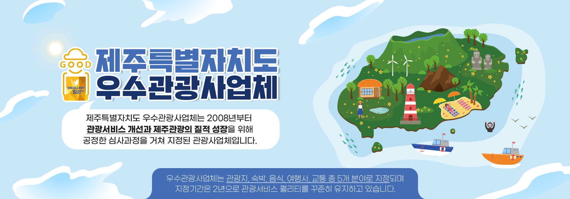 2025년 제주특별자치도 우수관광사업체