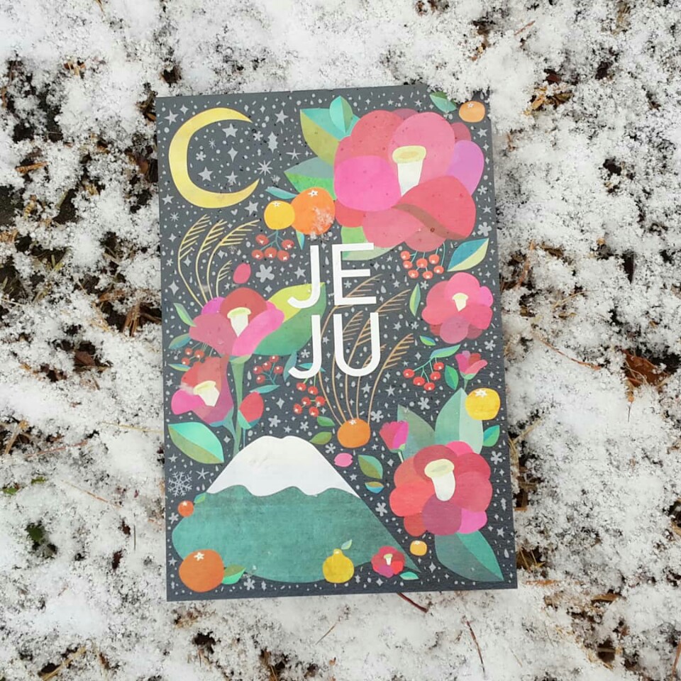 제주 엽서 시리즈 - 제주의 겨울 상세