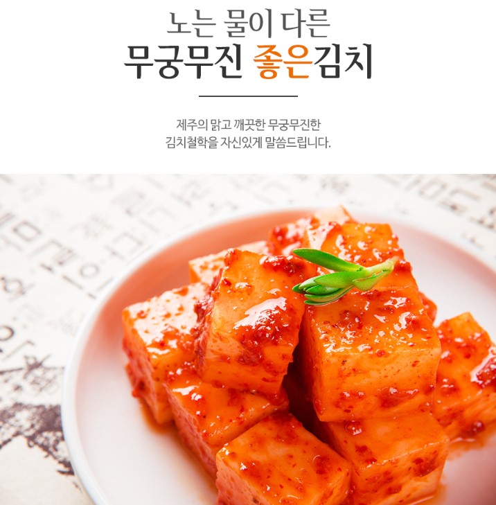 무궁무진 깍두기 상세