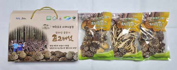 한라산숲향기 참나무표고버섯 - 3알뜰표고선물세트 상세
