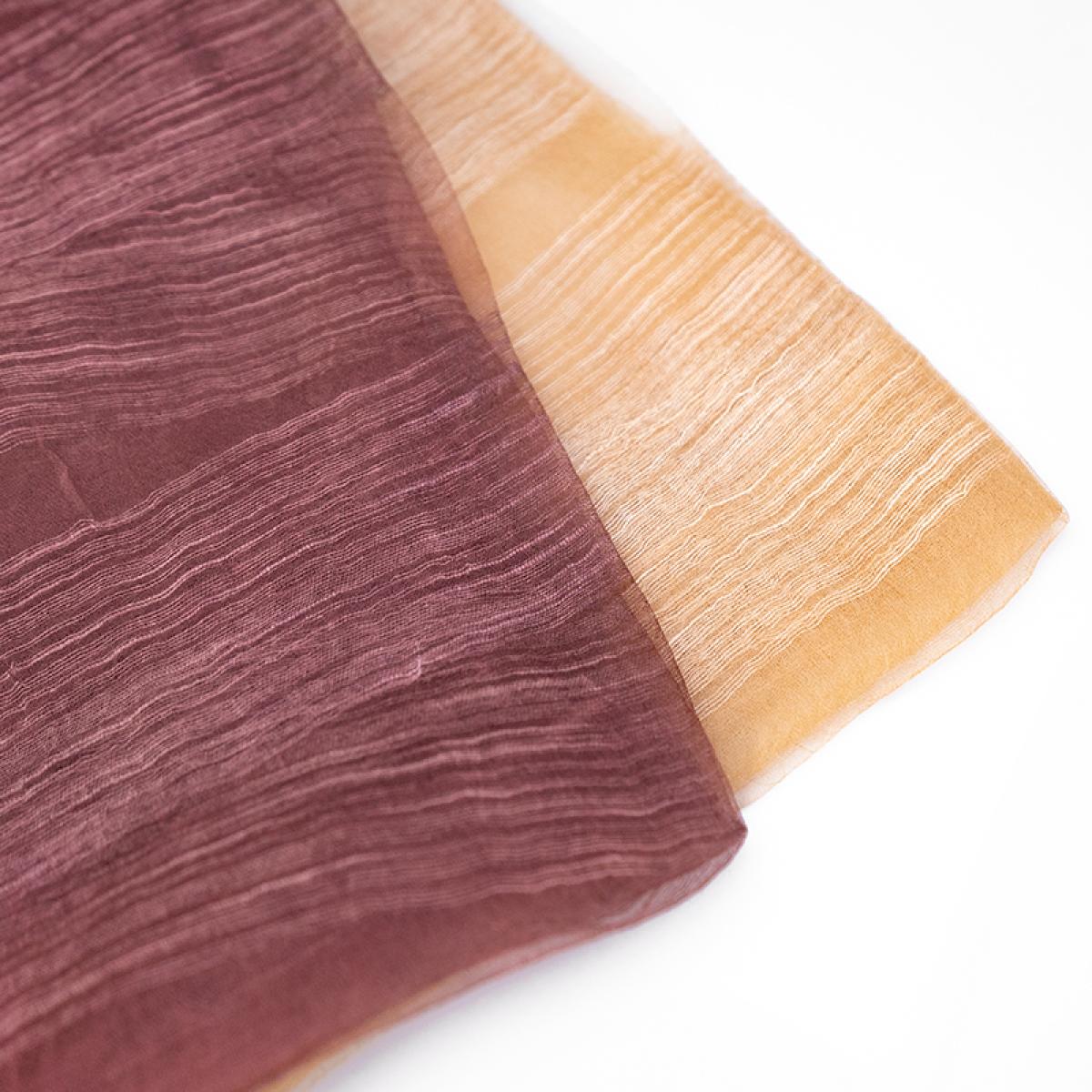 송당천연염색원 실크 스카프