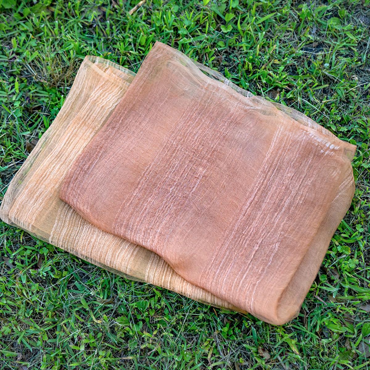 송당천연염색원 실크 스카프