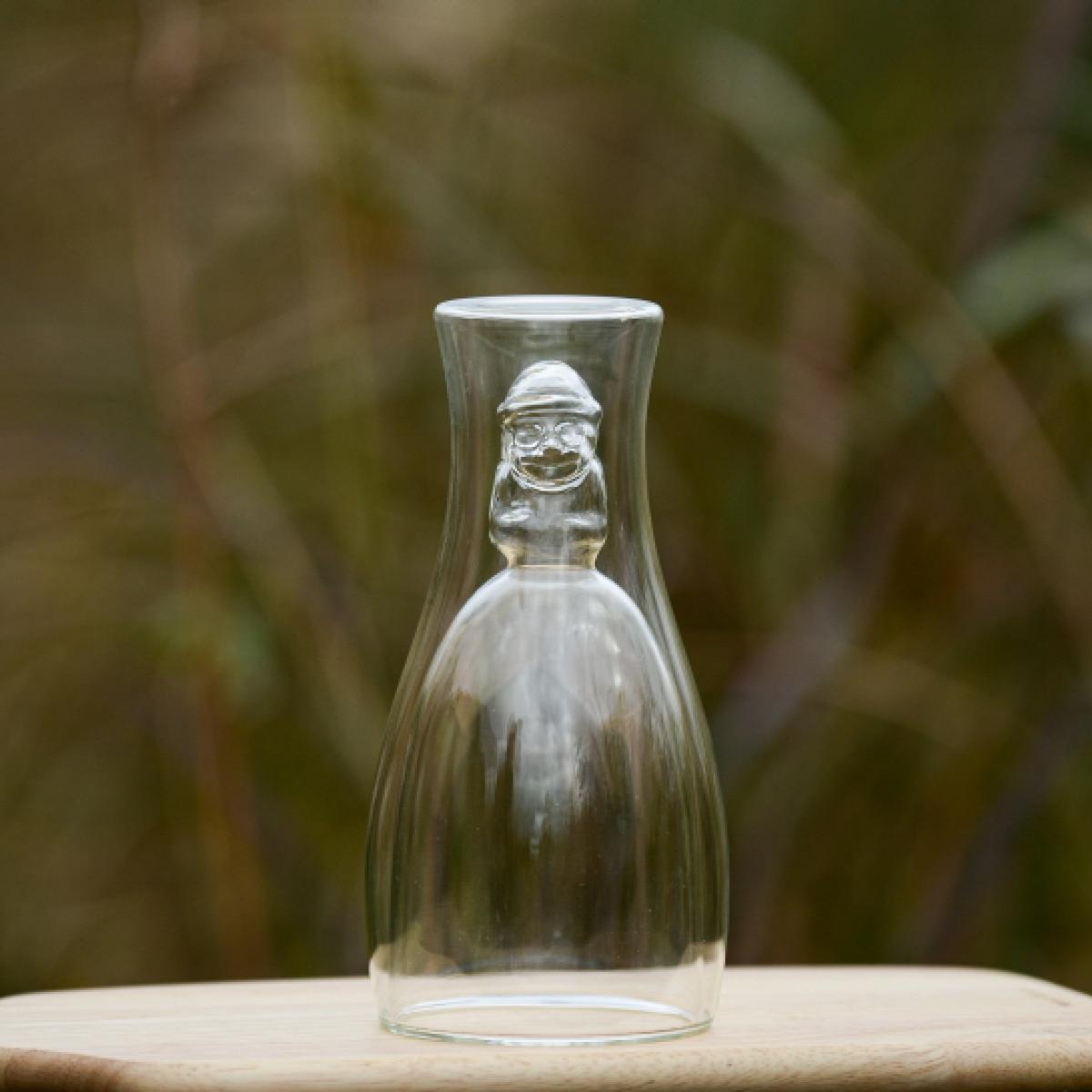 예쁜 돌하르방 이중 유리컵