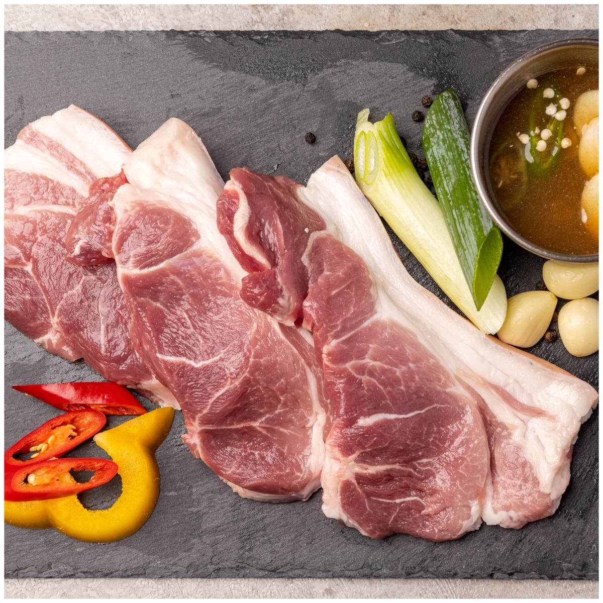 [냉장]30숙성 제주 흑돼지 앞다리살/전지 1kg