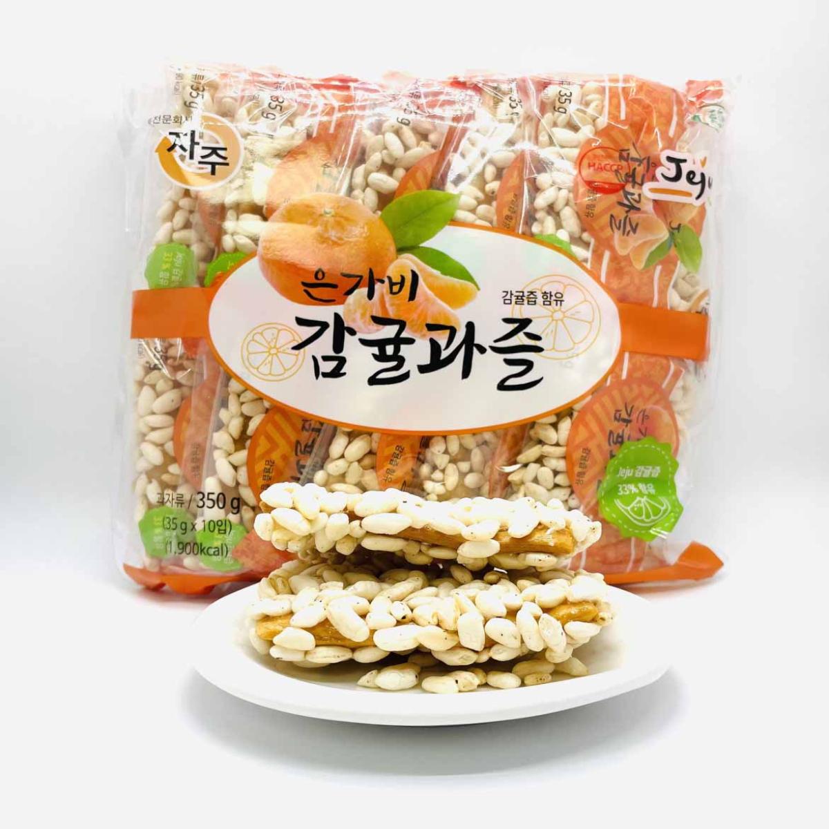 제주 은가비 감귤 한라봉 우도땅콩 과즐 35g x 10