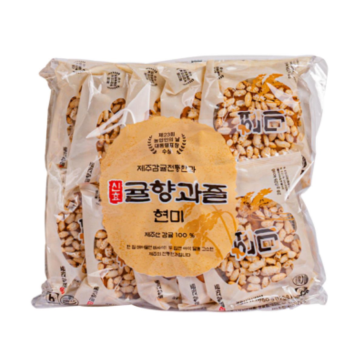 제주 신효 귤향과즐 현미 280g(28g x 10개입)