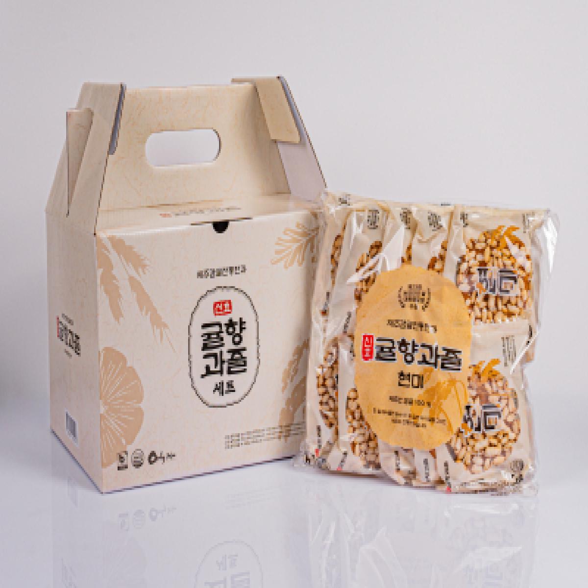 제주 신효 귤향과즐 현미 280g(28g x 10개입)