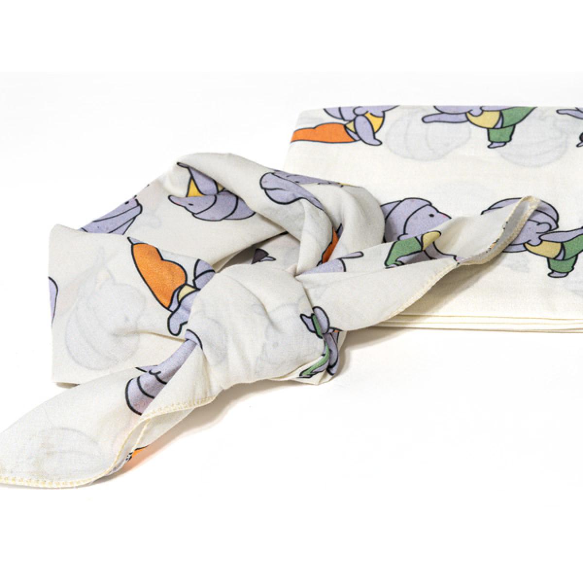 요가하는 돌하르방 손수건